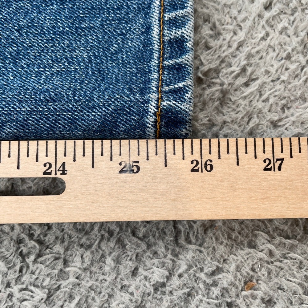 Everlane The Original Cheeky Jean Womens 30 Blue Straight Leg High Rise 31x26 - Picture 7 of 11
